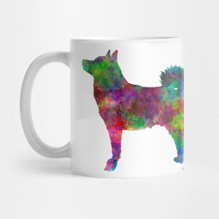 Norwegian Buhund in watercolor Mug